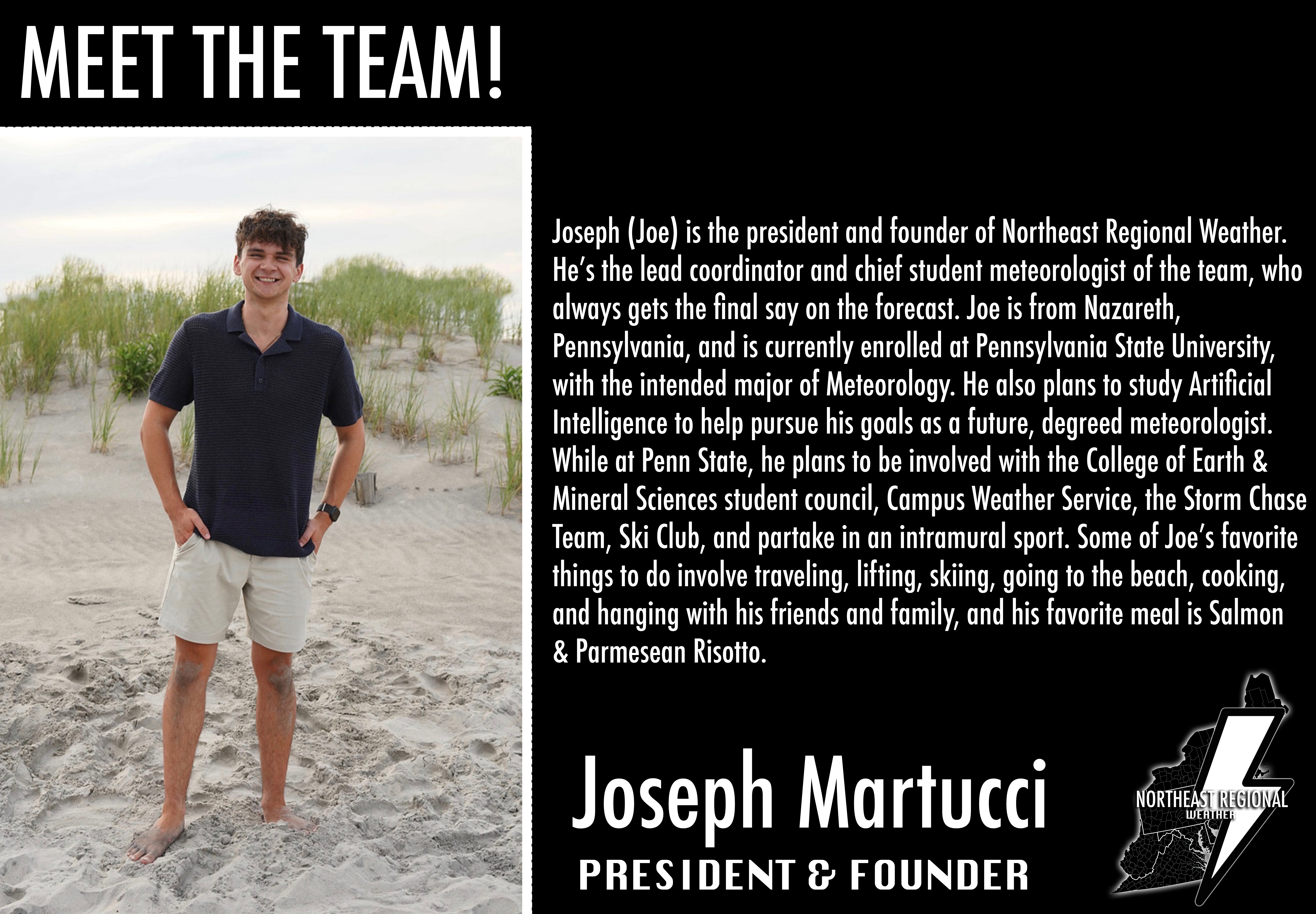 Joseph Martucci, President and Founder of Northeast Regional Weather